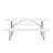 6 FT Folding Picnic Table - Steel Frame And HDPE Top And Benches-1059600436