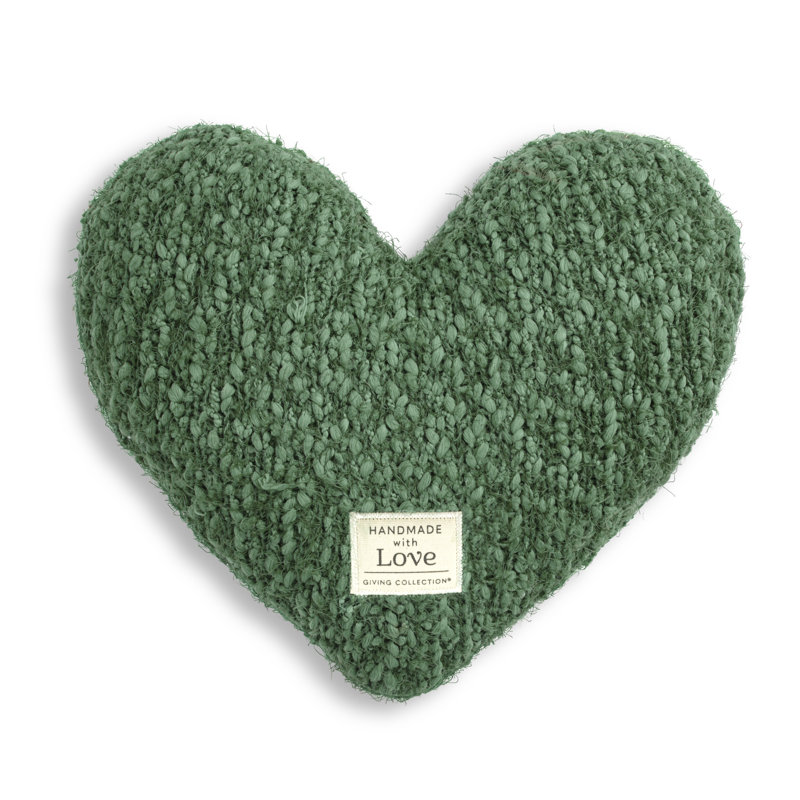 Green Giving Heart