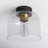 434D49AE497A4986AE499007A0EAFC39 Dacia 9 In. 1-Light Fluorescent Flush Mount Light-594550493