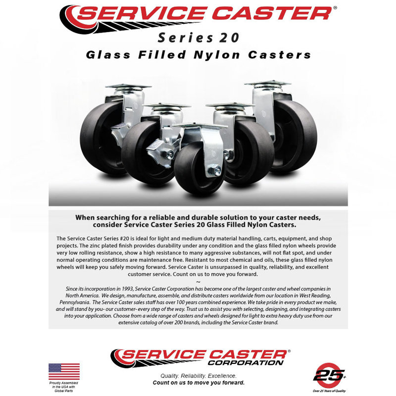 Glass Nylon Caster