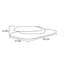 Table basse luxueuse de style italien