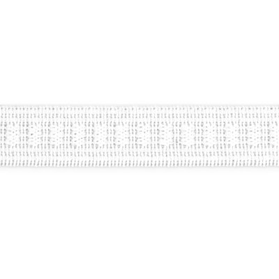 Dritz 1/2" Ribbed Non-Roll Elastic, White, 30 yd