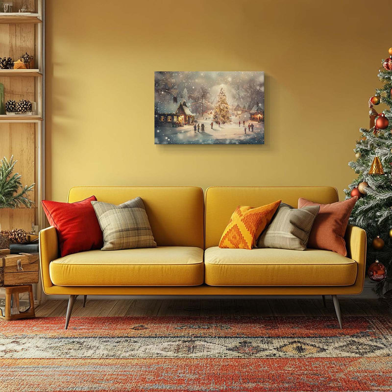 1 Piece Wrapped Canvas Wall Art
