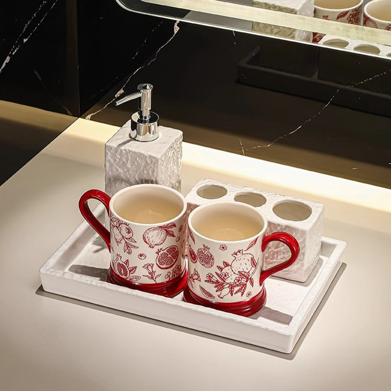 Ensemble d'accessoires de salle de bain 5 pièces