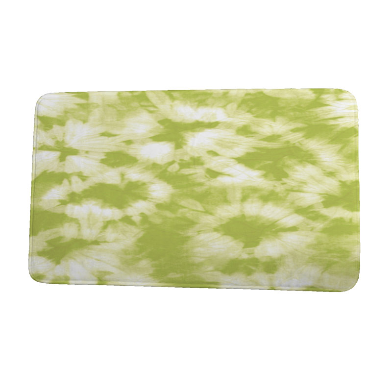 Tapis de bain, l 17 po x L 24 po, vert