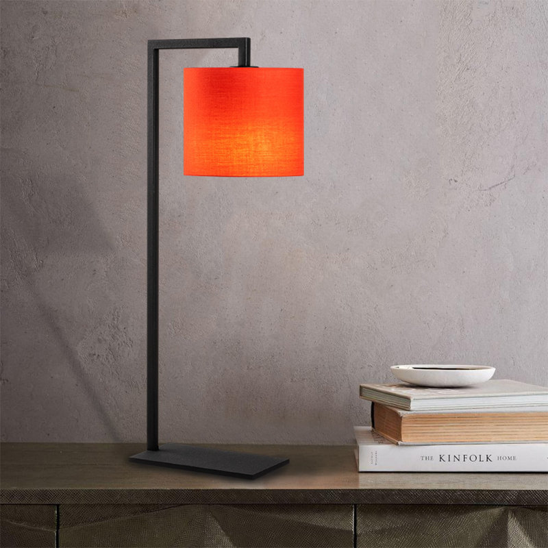 Lampe Scouley IRON BODY, Crème / Noir, Noir
