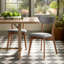 Chaise de salle à manger rembourrée Hoopes-643441666-643441671