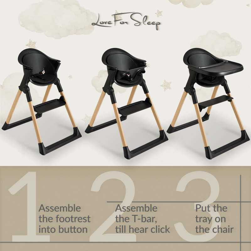 High Chair, Black