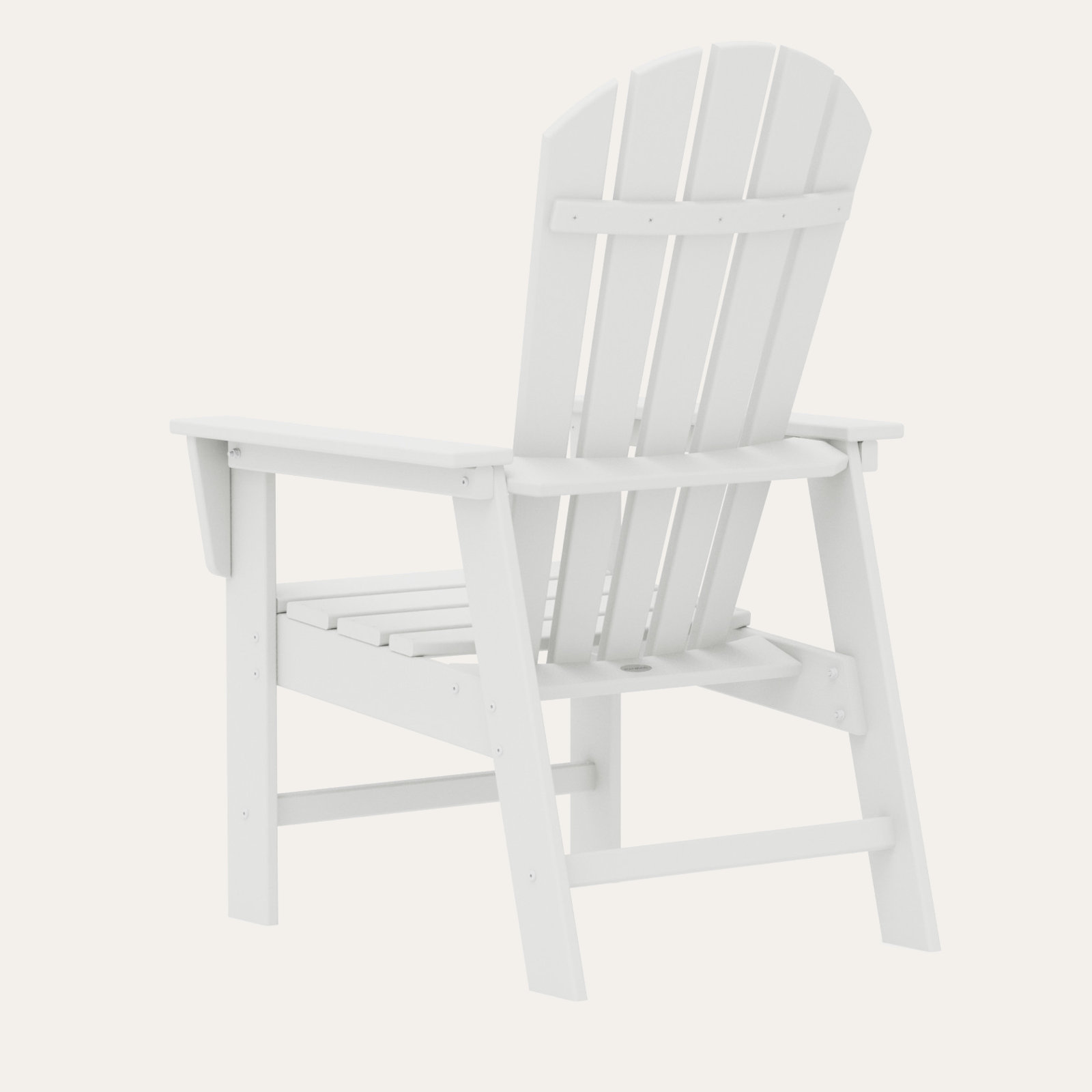 POLYWOOD South Beach Casual Chair, White