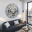 Horloge murale 24 po de taille moyenne pour le salon-123169093