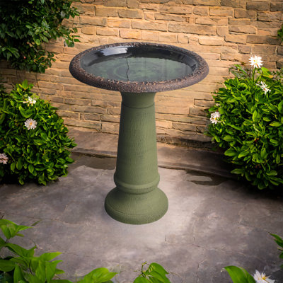 Bain d'oiseaux 24 po Serra MenzoMix (vert)