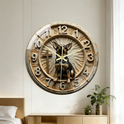 Horloge murale Dog