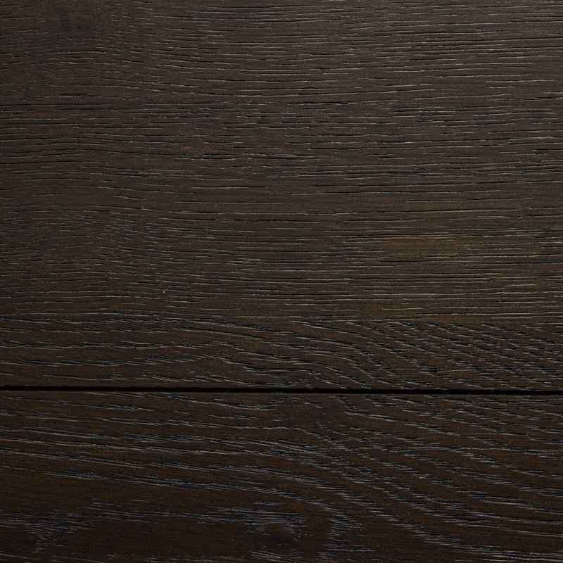 Zeno Console Table, Smoked Black Oak