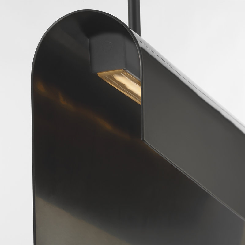 Kelly Wearstler Piel 48" Linear Pendant, Bronze