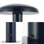 Lampe de table champignon contemporaine intégrée rechargeable en fer de style bohémien 11 po Writer Writer, jaune-306969450