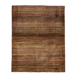Hand-Knotted High-Quality Brown/Red/Beige Area Rug
