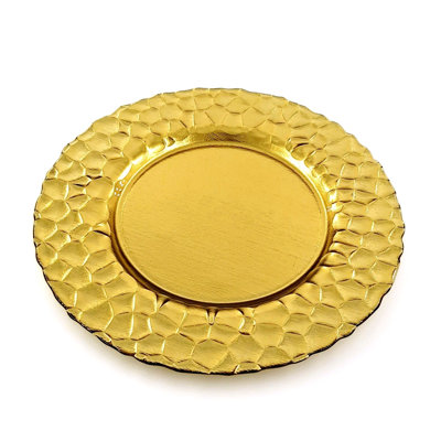 Glass Solid Colour Charger