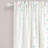 Lush Decor Rainbow Tufted Dot Semi-Sheer Single Curtain Panel