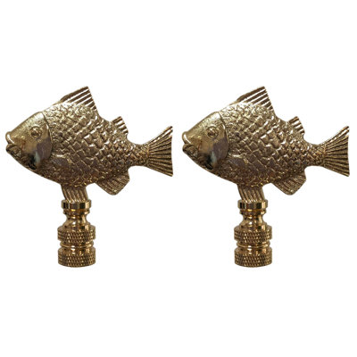 Royal Designs, Inc. Decorative Fish Lamp Finial
