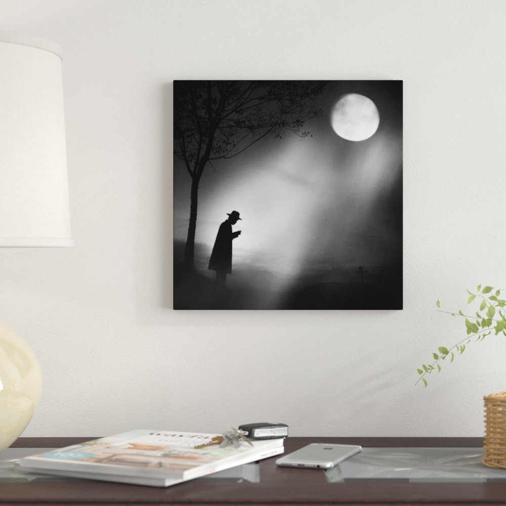 East Urban Home '.............' Graphic Art Print on Canvas | Wayfair