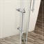 Porte de douche 36 "X 72" Cabine de douche encadrée en chrome
