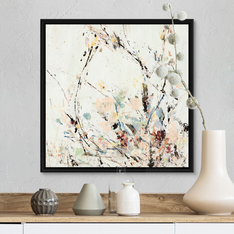 «Afprès Walk I» par Jodi Maas, reproduction d'art sur toile, H 18 po x l 18 po x P 1,75 po, Cadre flottant noir