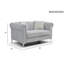 Sammy Loveseat , GRAY