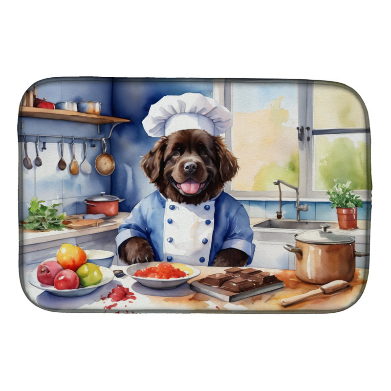Tapis de séchage Terre-Neuve The Chef