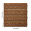 30cm L x 30cm W Plastic Interlocking Deck Deck Tile Kit-111201363