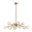 Lustre linéaire moderne Spoutnik clair-68217084-68217083-68217085