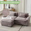 Canapé modulaire avec repose-pieds de 86 po Arale-585605001