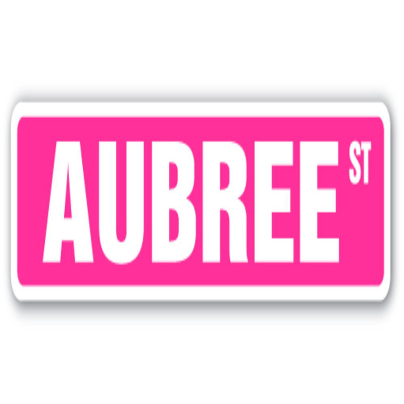 Enseigne pour chambre d’enfant Aubree Street