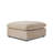 Kyna Linen Blend Slipper Ottoman