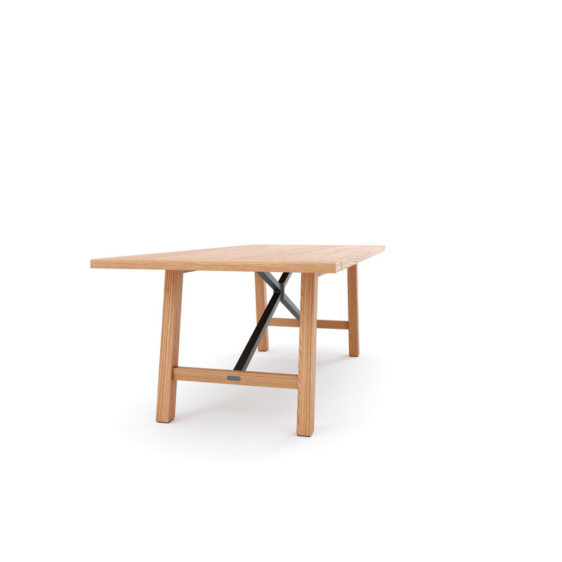 Truss Outdoor Teak Dining Table
