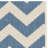 Arneshia Chevron Blue/Beige Indoor / Outdoor Area Indoor/Outdoor Area Rug-1085946285