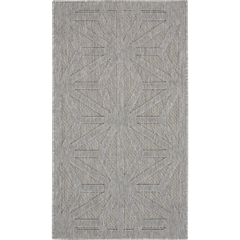 Eastertown Geometric Indoor / Outdoor Rug, Rectangle 2'2" x 3'9"