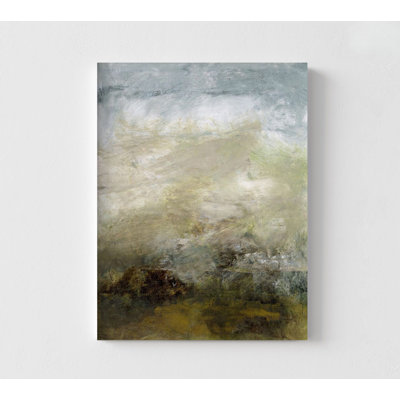 Abstract Landscape Painting Print, Framed Abstract Nature Print, Extra Large Wall Art Abstract Print, Framed Wall Art, Oversized Wall Art