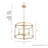 Astwood 4 - Light Lantern Chandelier-76112921-76112919