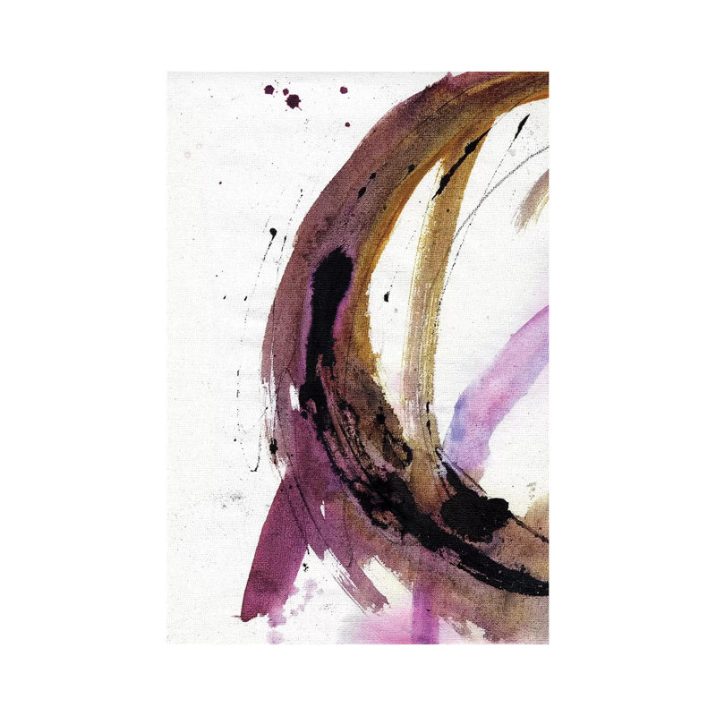 Free To Flow III by Deb Chaney - Print on Canvas, 30.48 cm H x 45.72 cm W, Wrapped Canvas