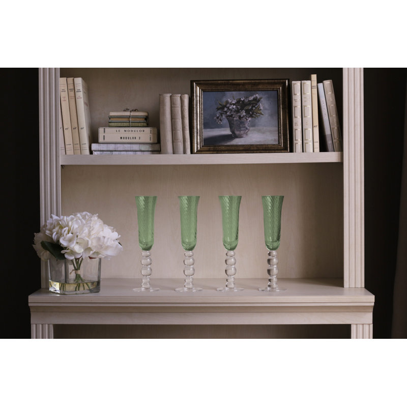 Glass Flute, Green