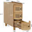 Table de chevet en bois, table de bout, table d'appoint