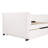Beige Velvet Twin Size Daybed With Ergonomic And Expandable Trundle Convenient