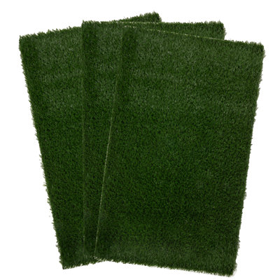 PETMAKER 41x27 Reusable Artificial Grass Pee Pads for Dogs – Washable Dog Training Pads