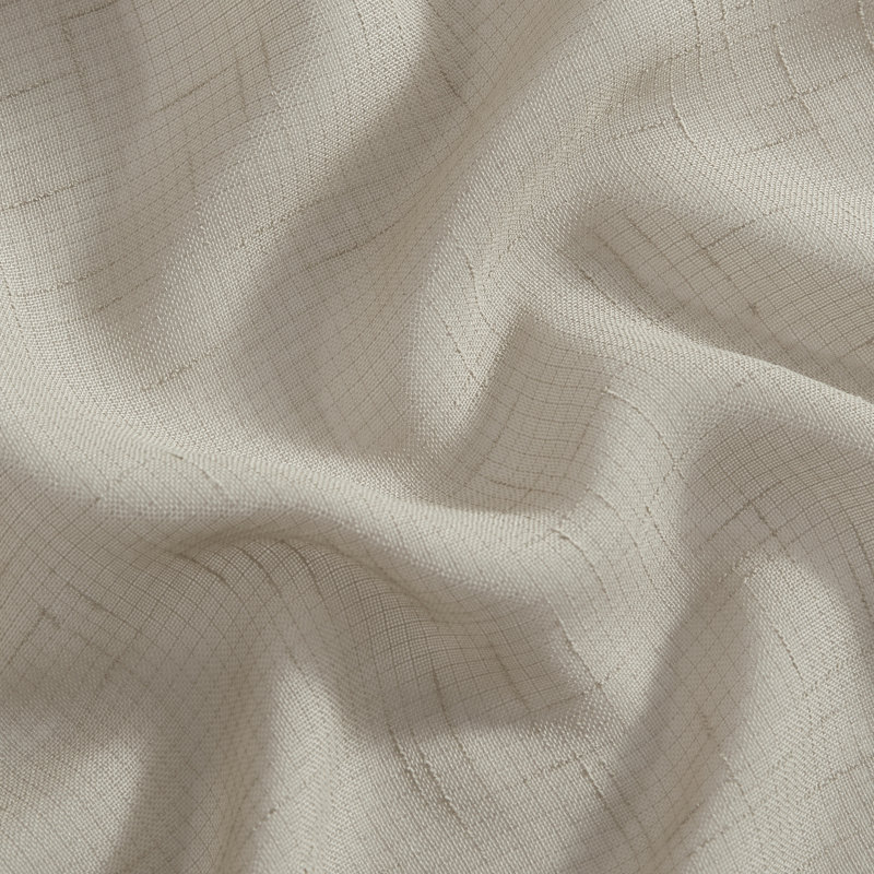 Panneau de rideau simple diaphane avec œillets pour l'intérieur et l'extérieur Prins, L 114 po x L 108 po, Naturel