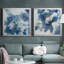 Blue Velveteen - ensemble de 2 reproductions d'art sur toile-1649644718-1649644716-1649644719