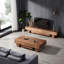 Table basse simple en rondins-106442914