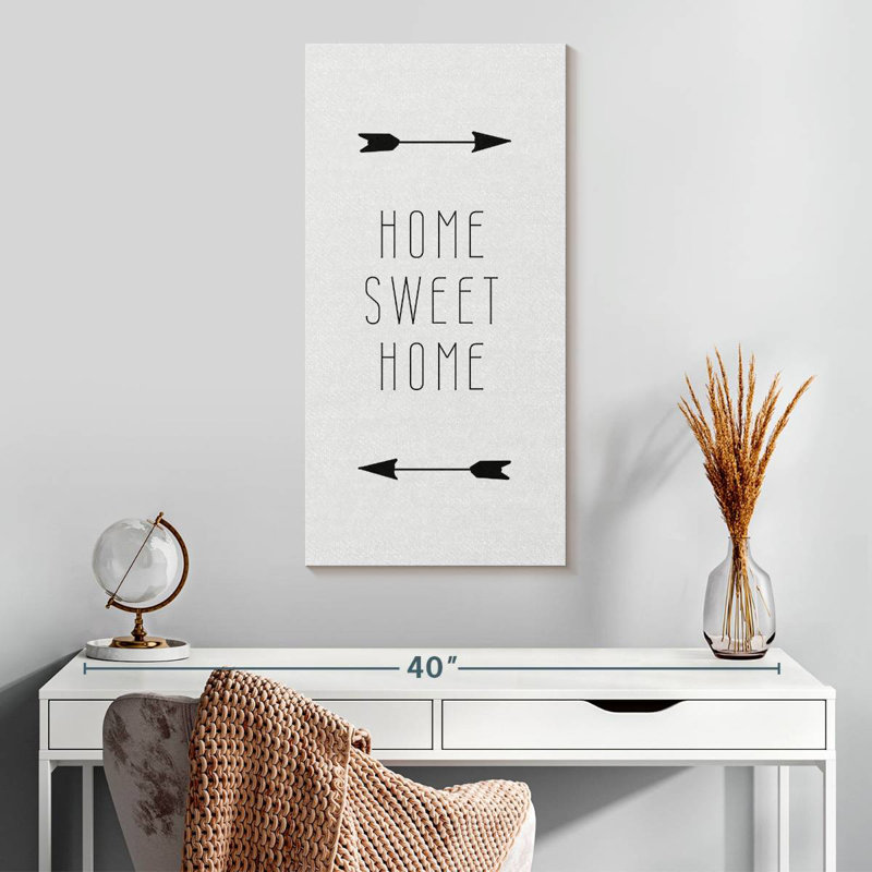 Plaque murale Home Sweet Home Family, H 30 po x l 15 po