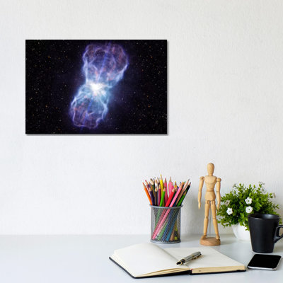 Supermassive Black Hole - Quasar SDSS J1106 Ejected Material by European Southern Observatory (ESO) - Wrapped Canvas Painting