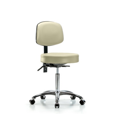 Livia Bench Height Adjustable Lab Stool by Symple Stuff
