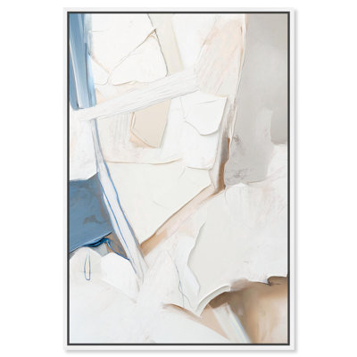 Bone and Beige I Canvas by Art Remedy